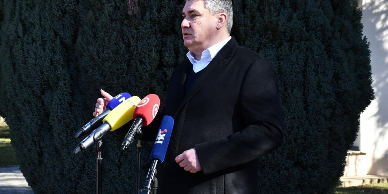 Požega: Predsjednik Zoran Milanović na svečanosti polaganja prisege 33. naraštaja vojnih ročnika