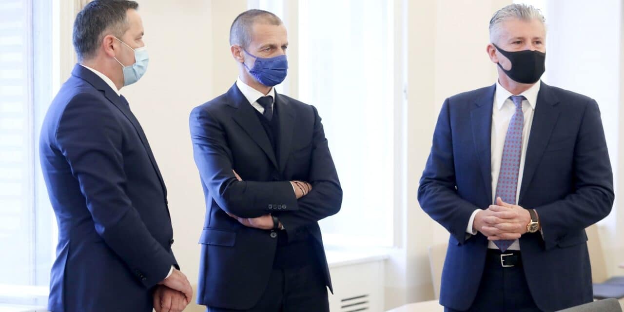 Zagreb: Predsjednim Vlade Andrej Plenković primio Aleksandra Čeferina