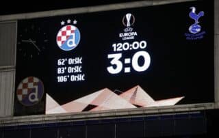 Uzvratna utakmica osmine finala Europske nogometne lige: GNK Dinamo Zagreb –  Tottenham Hotspur