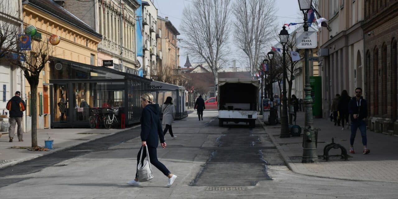 Bjelovar: Asfaltiranjem površine završavaju podzemni radovi na aglomeraciji gradskog korza