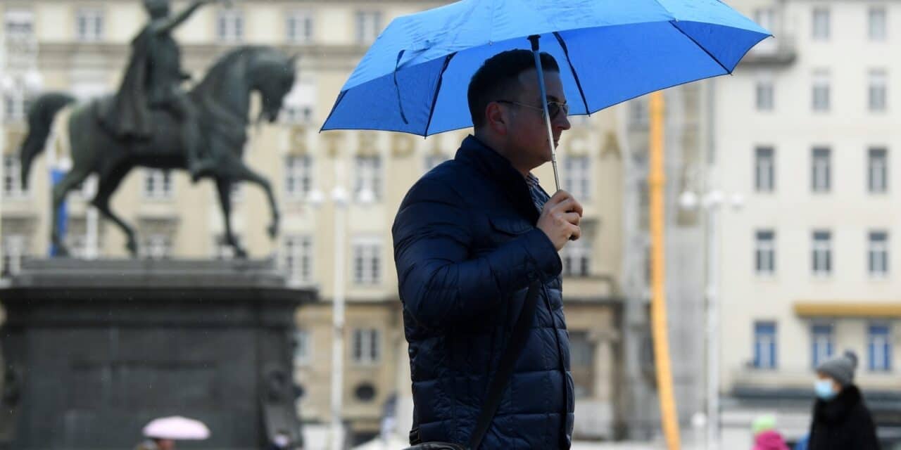 Prohladno i kišno vrijeme u Zgarebu