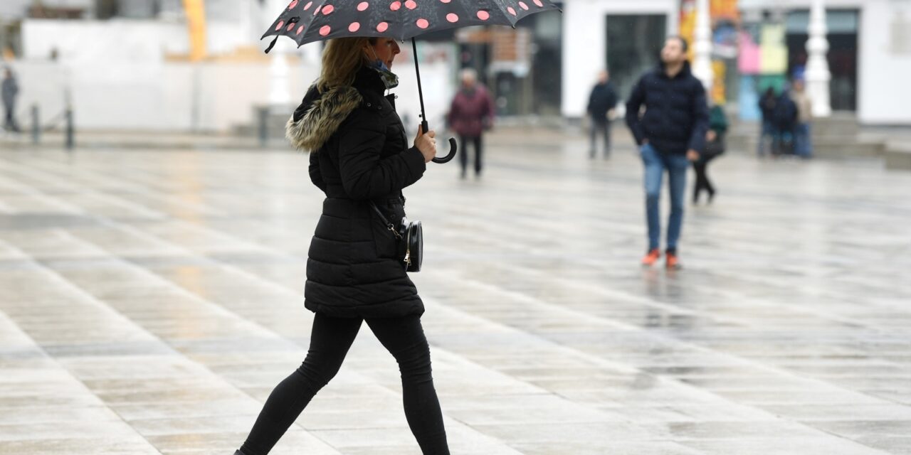 Prohladno i kišno vrijeme u Zgarebu