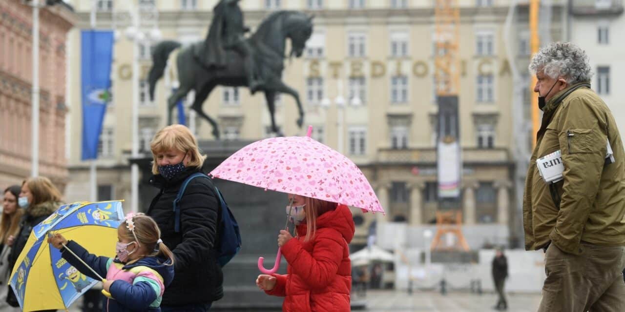 Prohladno i kišno vrijeme u Zgarebu