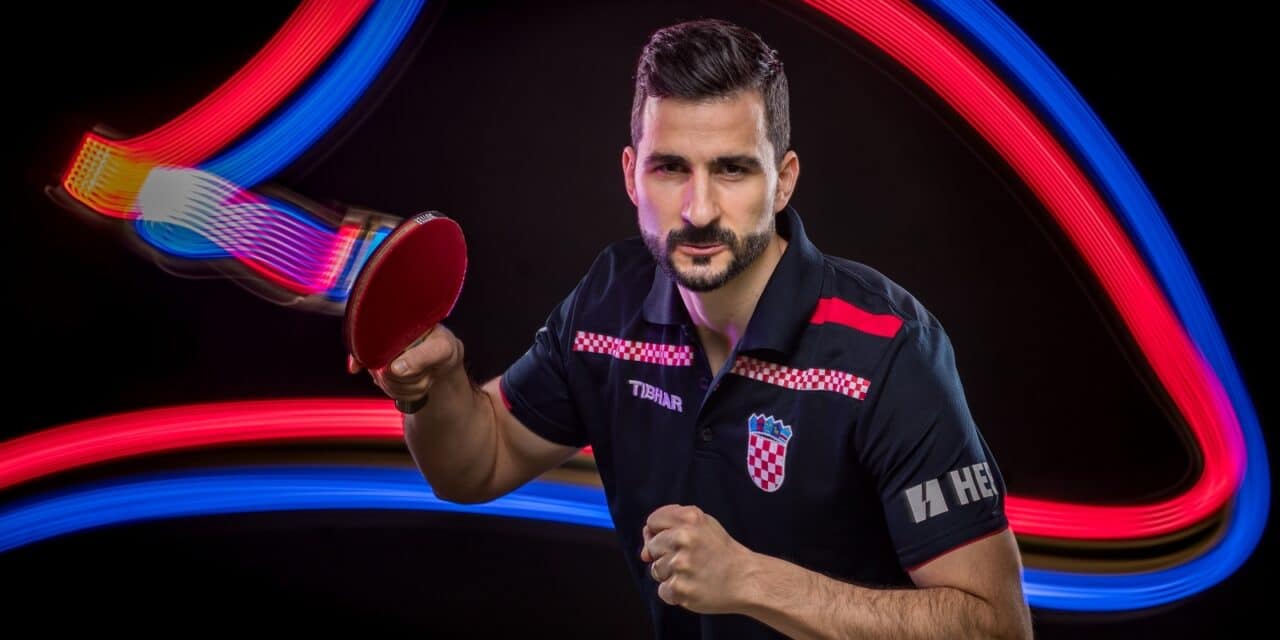 Hrvatski stolnoteniski reprezentativac Andrej Gaćina ostvario je plasman na OI u Tokiju