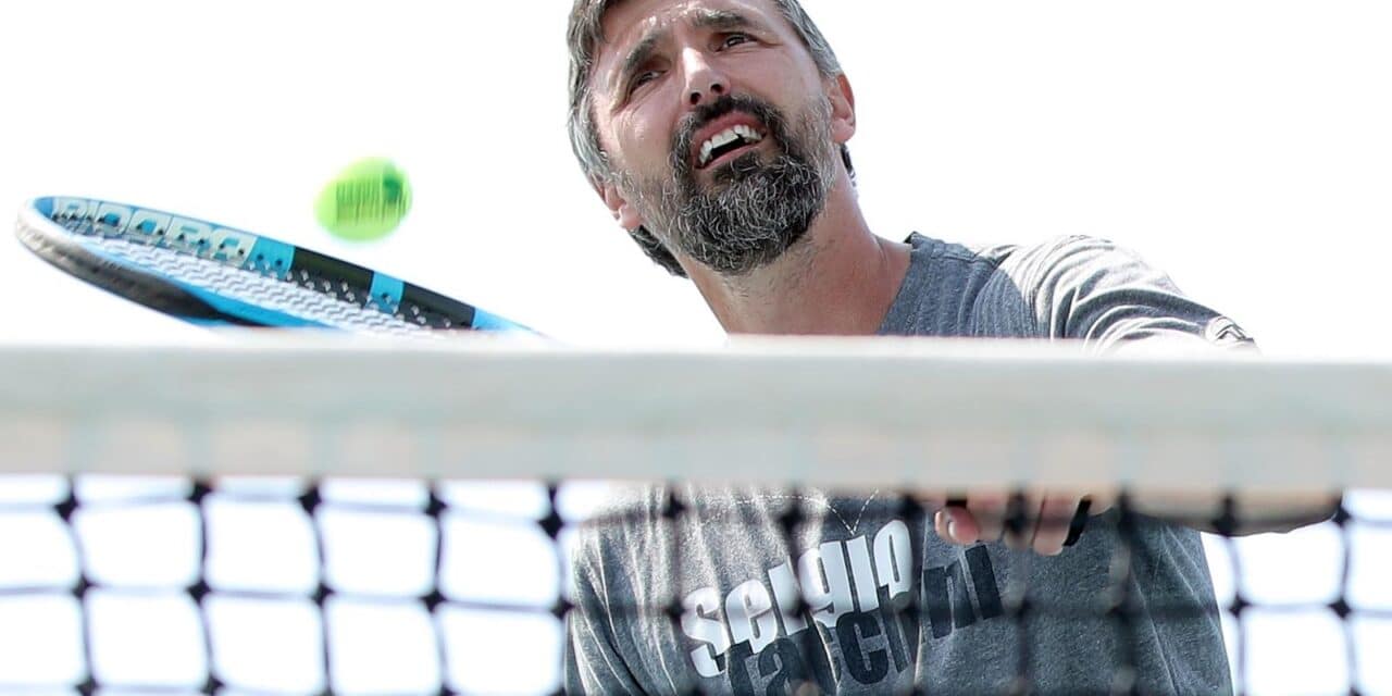 Umag: Goran Ivanišević zaigrao tenis s klincima na Kids weeku by VAT and Babolat