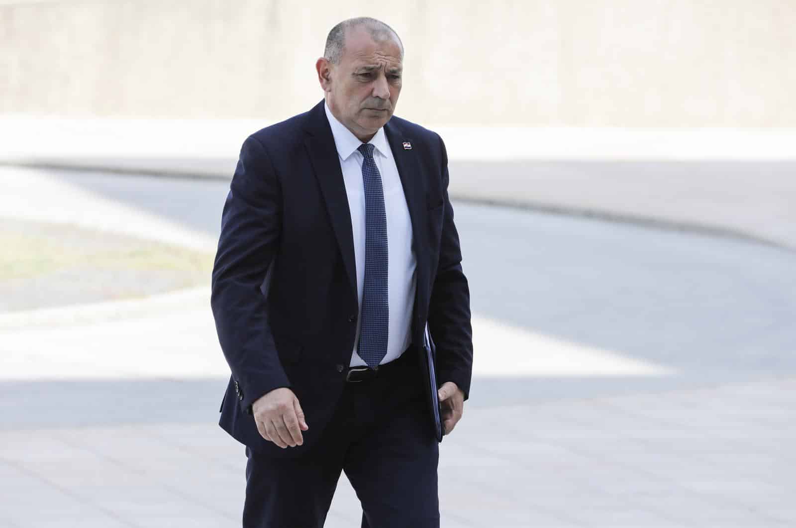 Zagreb: Članovi Vlade RH dolaze na sjednicu u NSK