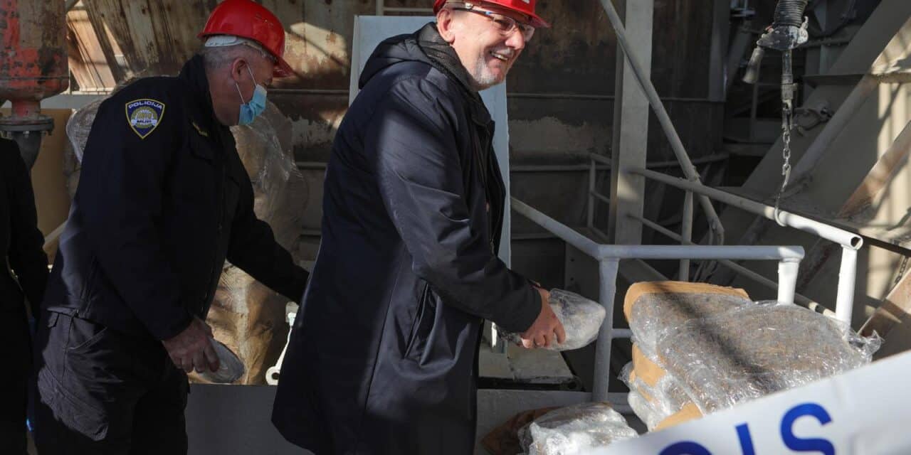 Našice: U cementari Nexe spaljena droga oduzeta u kriminalističkim istraživanjima