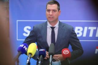 Zagreb: Andrej Plenković i Mislav Herman dali su izjave nakon sjednice Predsjedištva stranke