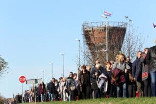 Vukovar: Križni put – Kolona sjećanja na putu prema Memorijalnom groblju