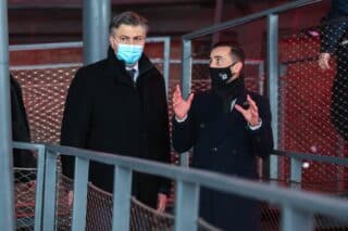 Vukovar: Premijer Plenković obišao novootvoreni Vodotoranj, simbol ratnog Vukovara