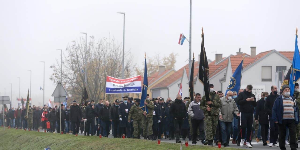 Vukovar: U posebnim epidemiološkom mjerama krenula Kolona sjećanja