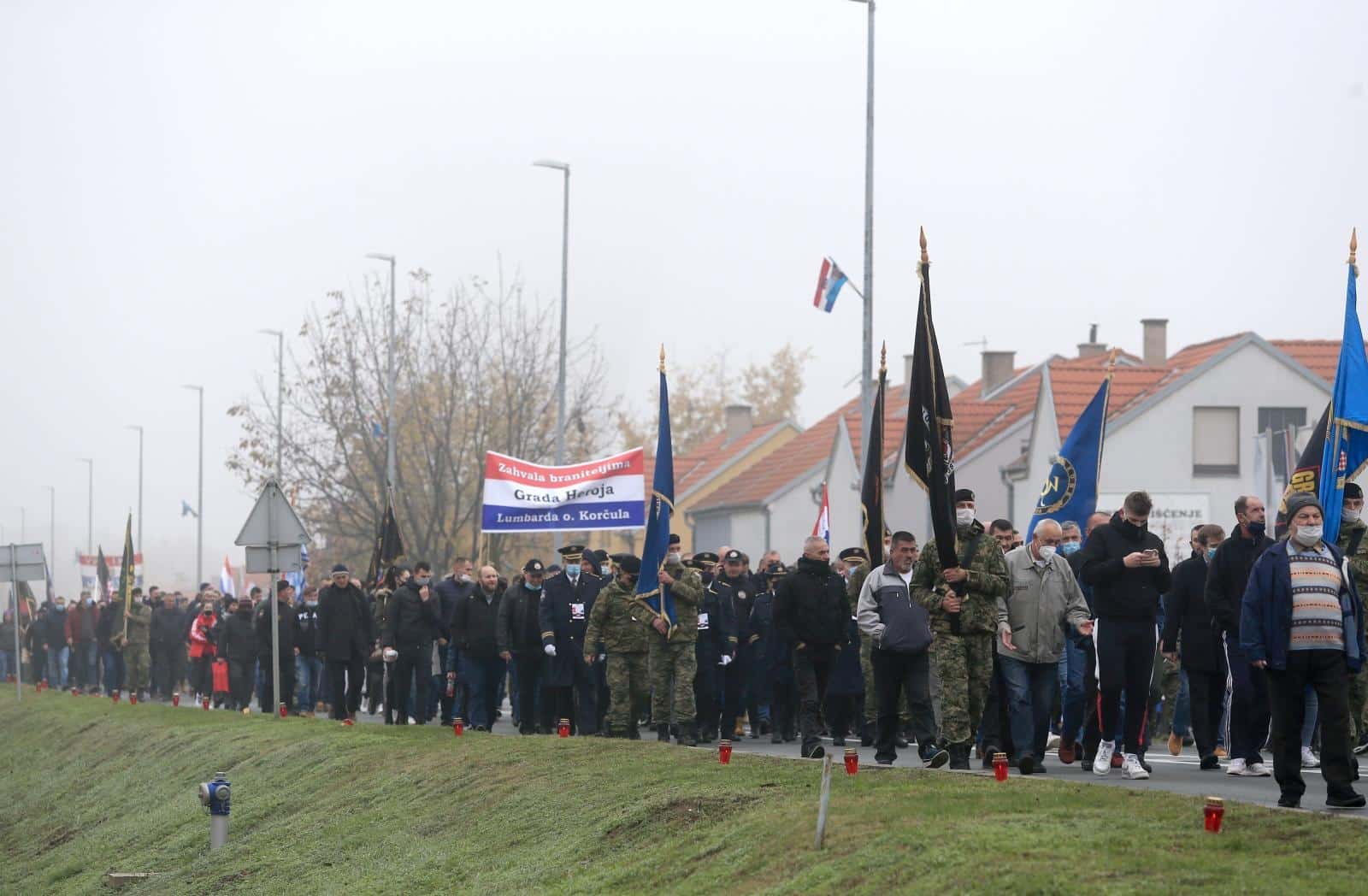 Vukovar: U posebnim epidemiološkom mjerama krenula Kolona sjećanja