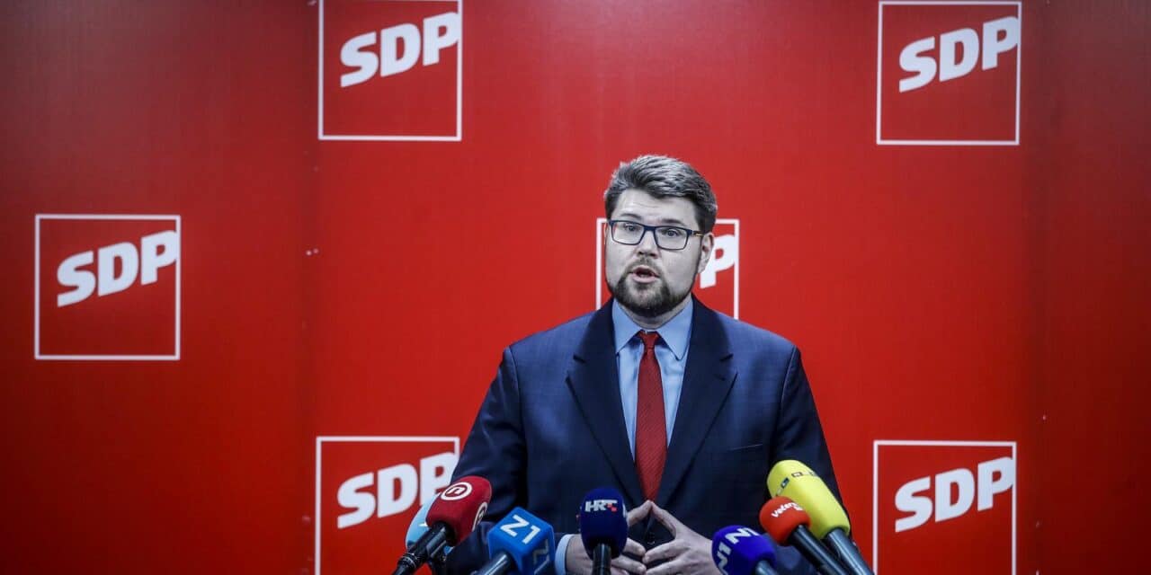 Zagreb: Peđa Grbin obratio se medijima nakon uhićenja ministra Horvata
