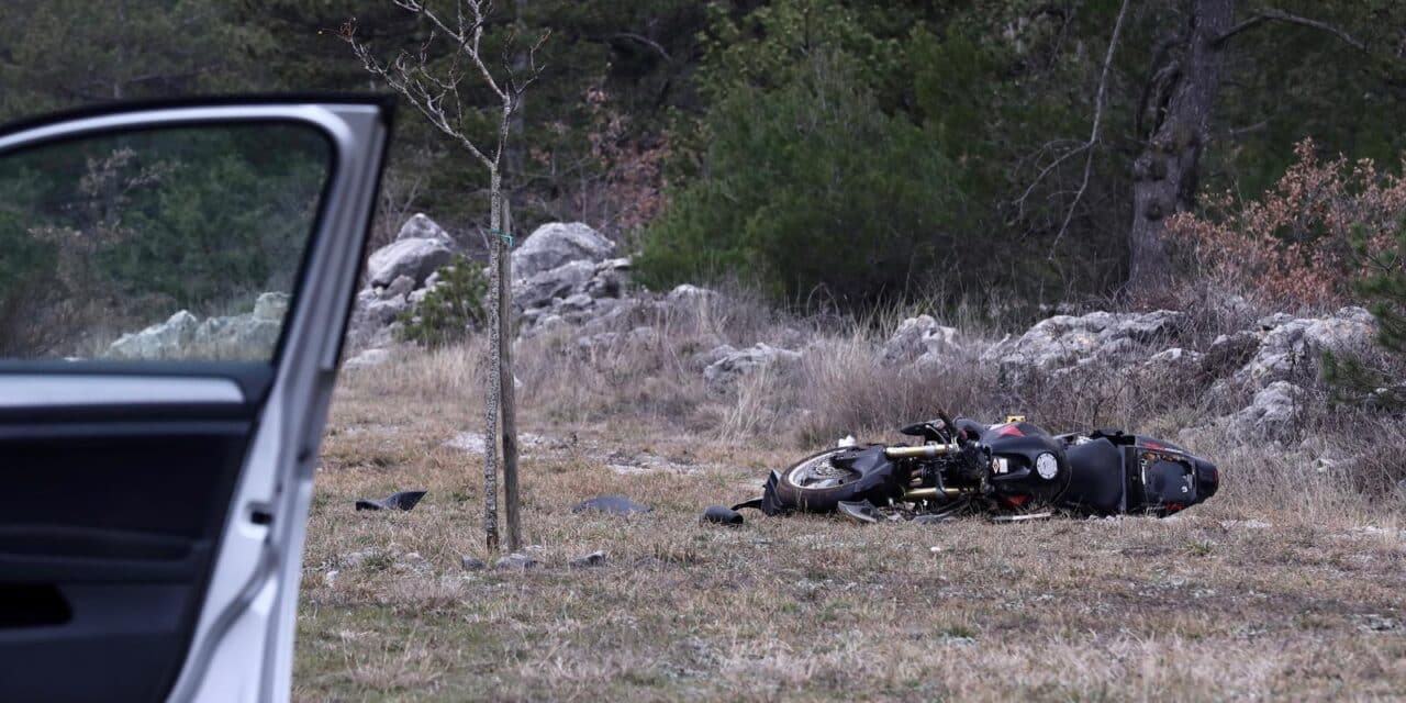 Gizdavac: Pri slijetanju motocikla s ceste jedna osoba poginula