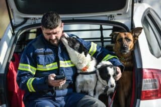 Zagreb: Održana je terensko-pokazna vježba potražnih pasa pod nazivom „Zapad 22“