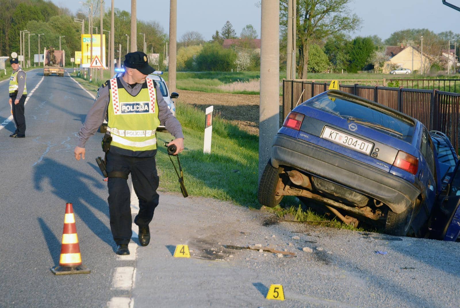 prometna nesreća kanal
