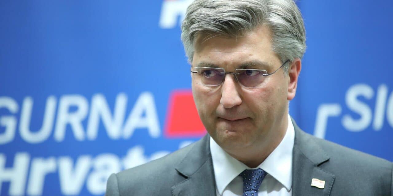 Zagreb: Andrej Plenković dao je izjavu medijima nakon sjednice Predsjedništva i Središnjeg odbora