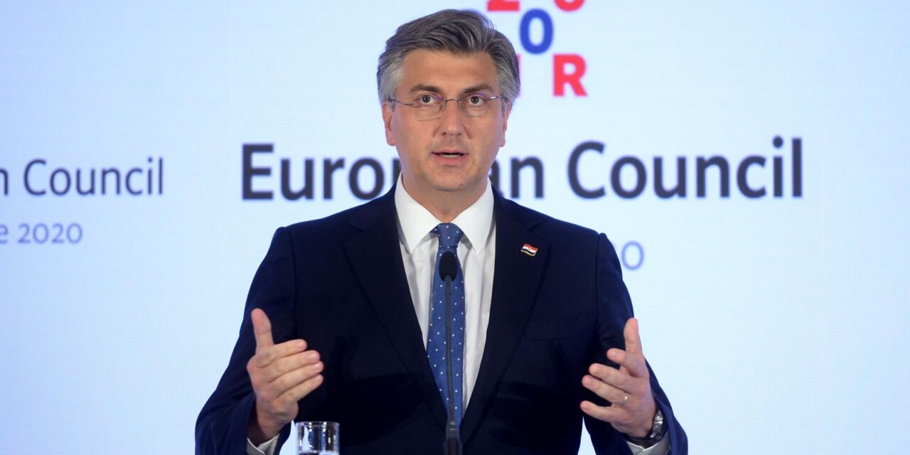 Zagreb: Konferencija za medije nakon sastanka Europskog vijeća održanog u NSK