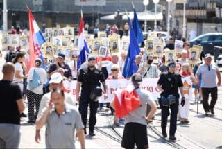 Zagreb: Mimohod “Besmrtni partizanski odred” povodom Dana antifašističke borbe