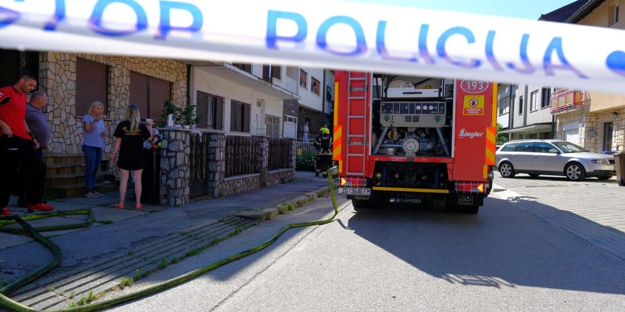 Zagreb: U požaru obiteljske kuće u Dubravi jedna je osoba poginula