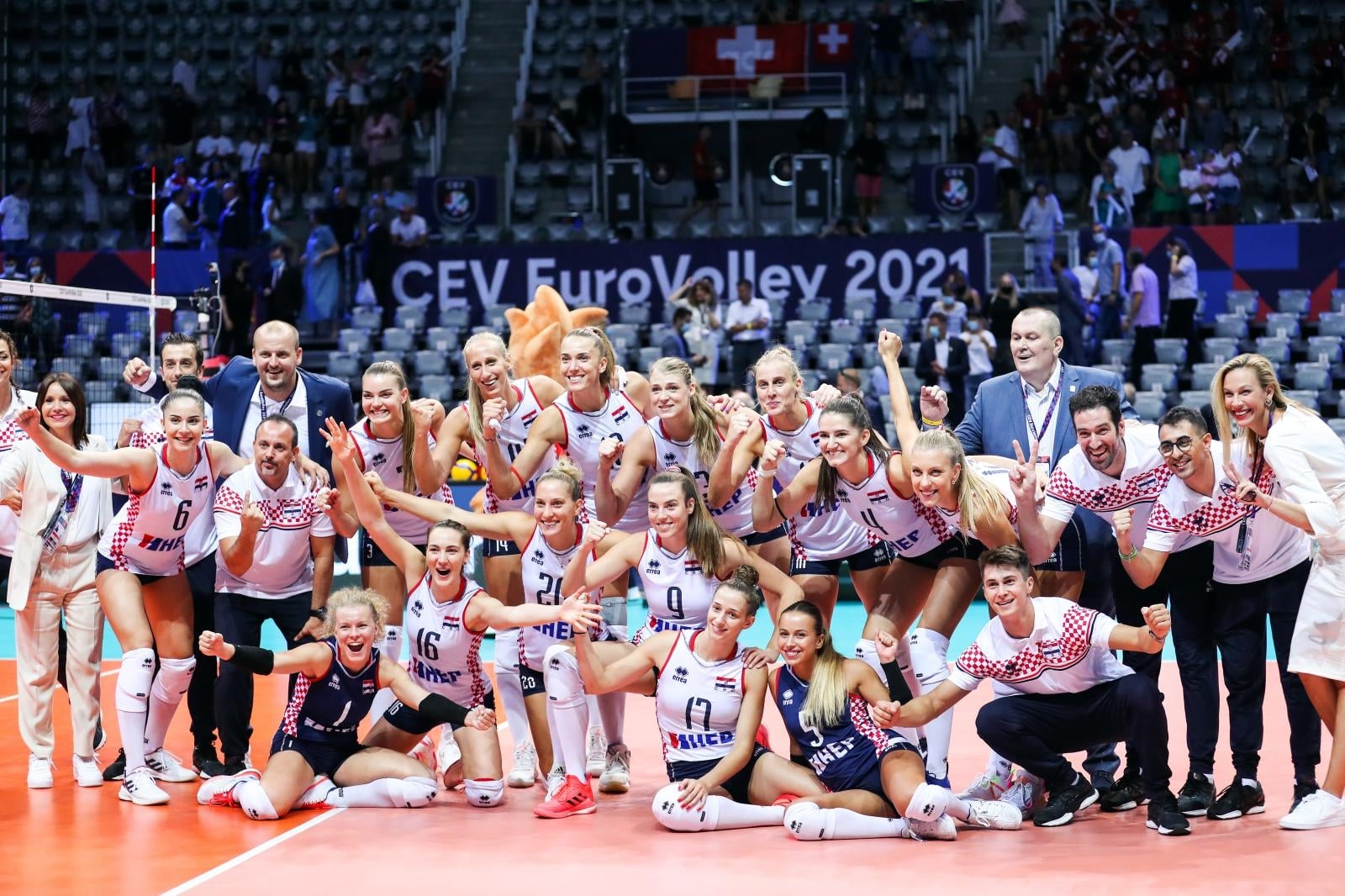Hrvatska otvorila Europsko odbojkaško prvenstvo utakmicom protiv Švicarske