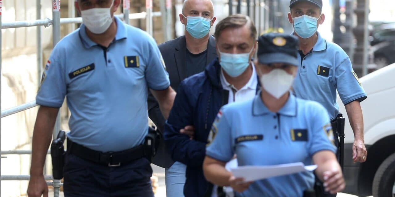 Zagreb: Dražen Barišić i Vinko Grgić dovedeni pred suca istrage zbog afere Janaf