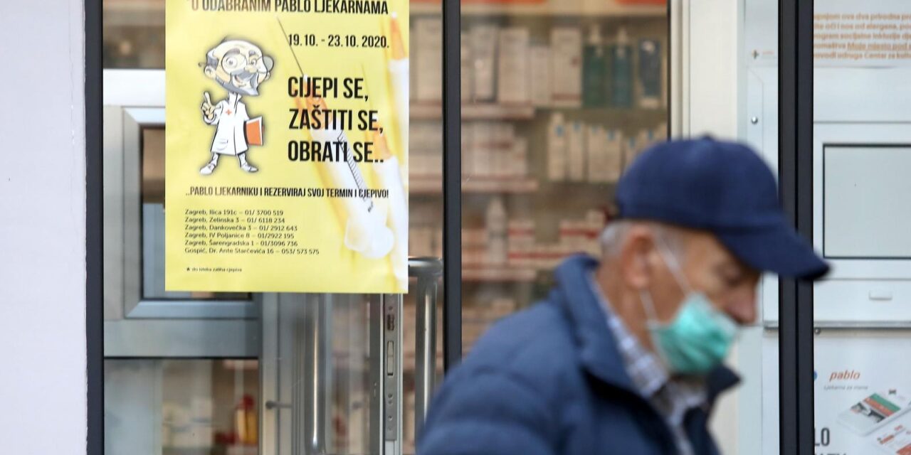 Zagreb: U cijeloj zemlji od danas počelo cijepljenje protiv gripe