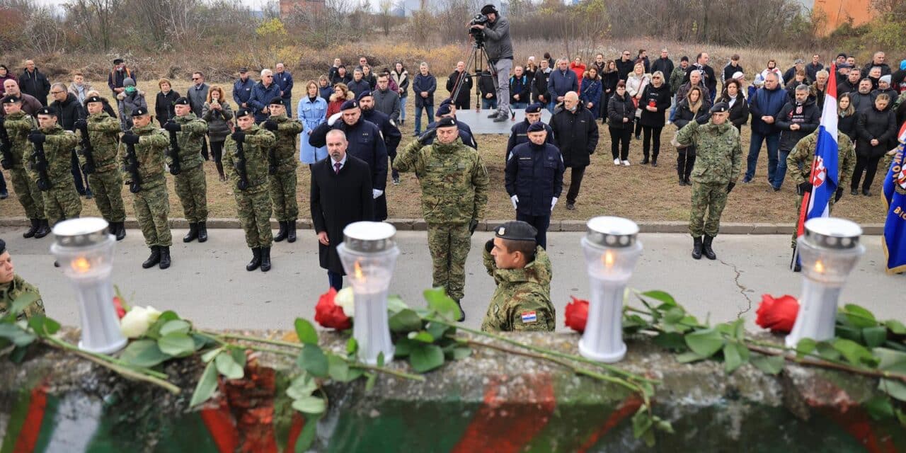 Vukovar: Obilježavanje stradanja Borova naselja pod nazivom  “Žrtva Borova naselja za domovinu”