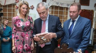 Zagreb: Gradonačelnik Milan Bandić na promociji projekta Plavi ceker