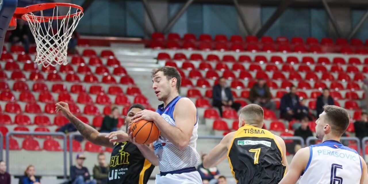 Zagreb: Utakmica Prvenstva Hrvatske košarkaša, KK Cibona – KK Split
