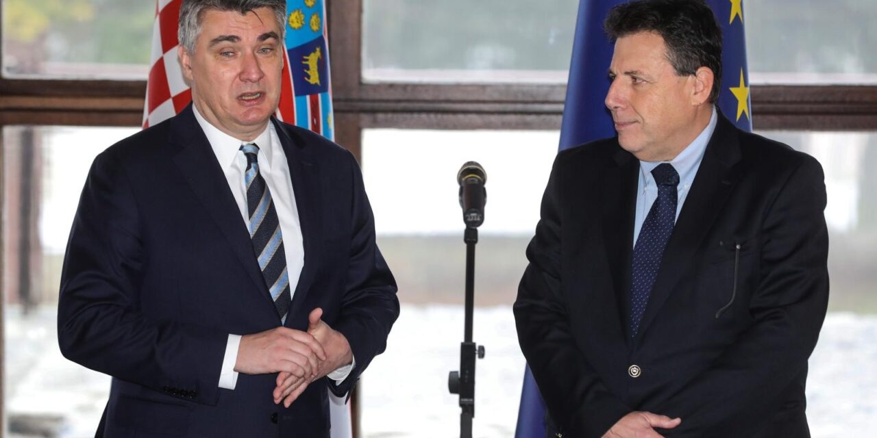 Zagreb: Novoizabrani predsjednik Milanovicć primio Izvješće o konačnim rezultatima izbora