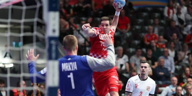 Beč: Hrvatska i Češka susreli se u drugom krugu Europskog prvenstva u rukometu