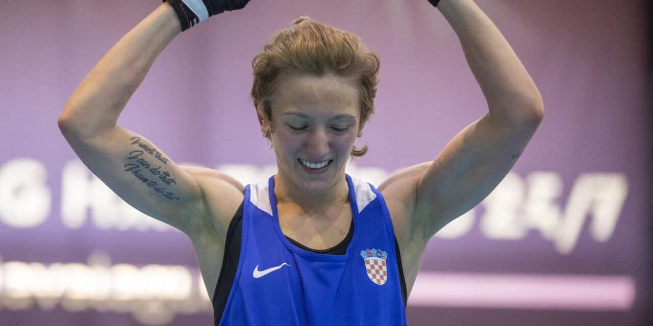 Poreč: Nikolina Ćaćić pobijedila je Ukrajinku na Europskom prvenstvu u boksu