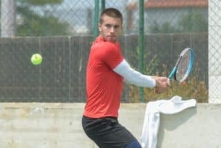 Zadar: Trening hrvatske Davis Cup reprezentacije na Višnjiku