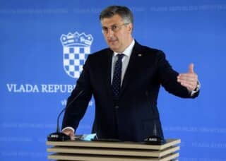Zagreb: Andrej Plenković dao izjavu medjima nakon sjednice Vlade