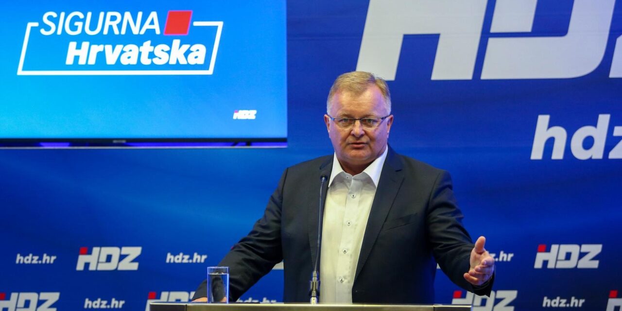 Zagreb: Predstavljanje kandidata na listi HDZ-a za I. izbornu jedinicu
