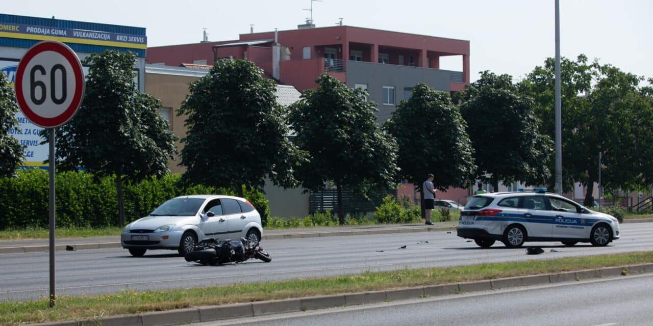 Zagreb: U prometnoj nesreći motora i bicikla stradale dvije osobe