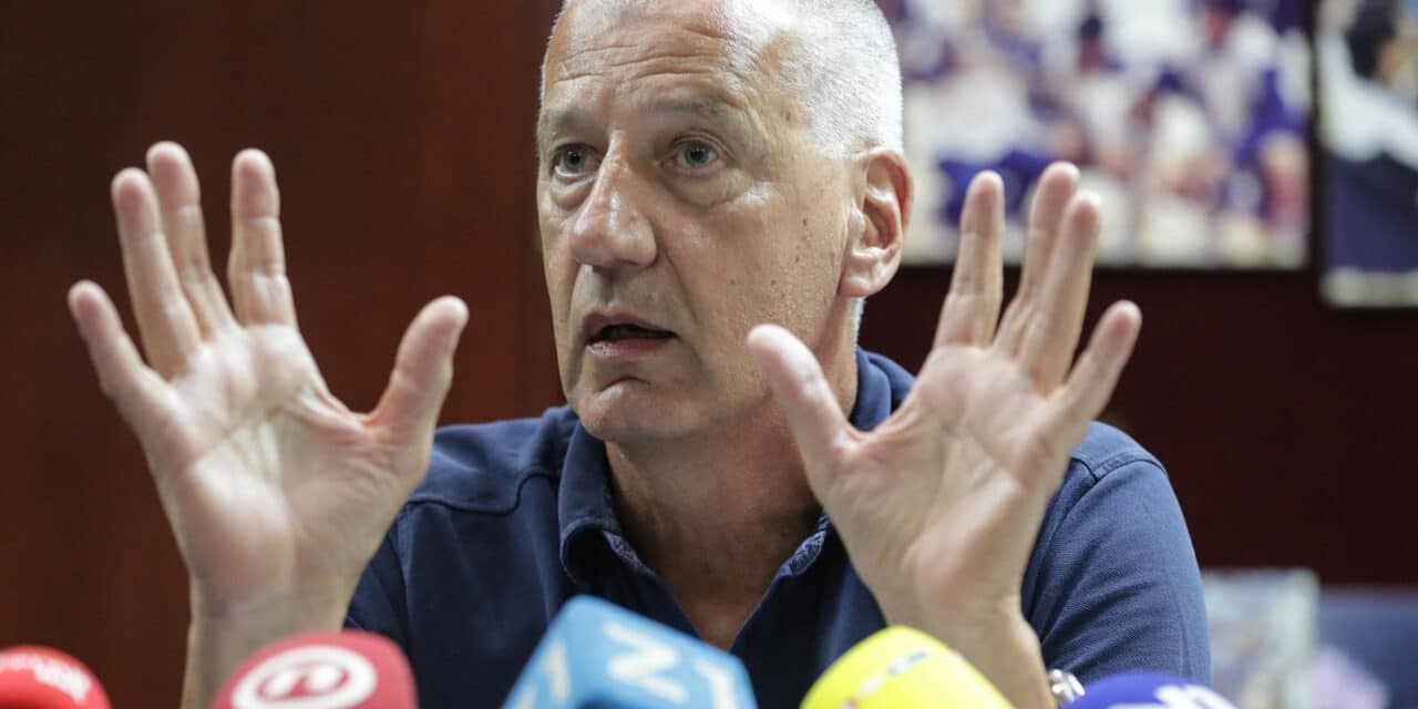 Zagreb: Aco Petrović iznio plan za spas Cibone