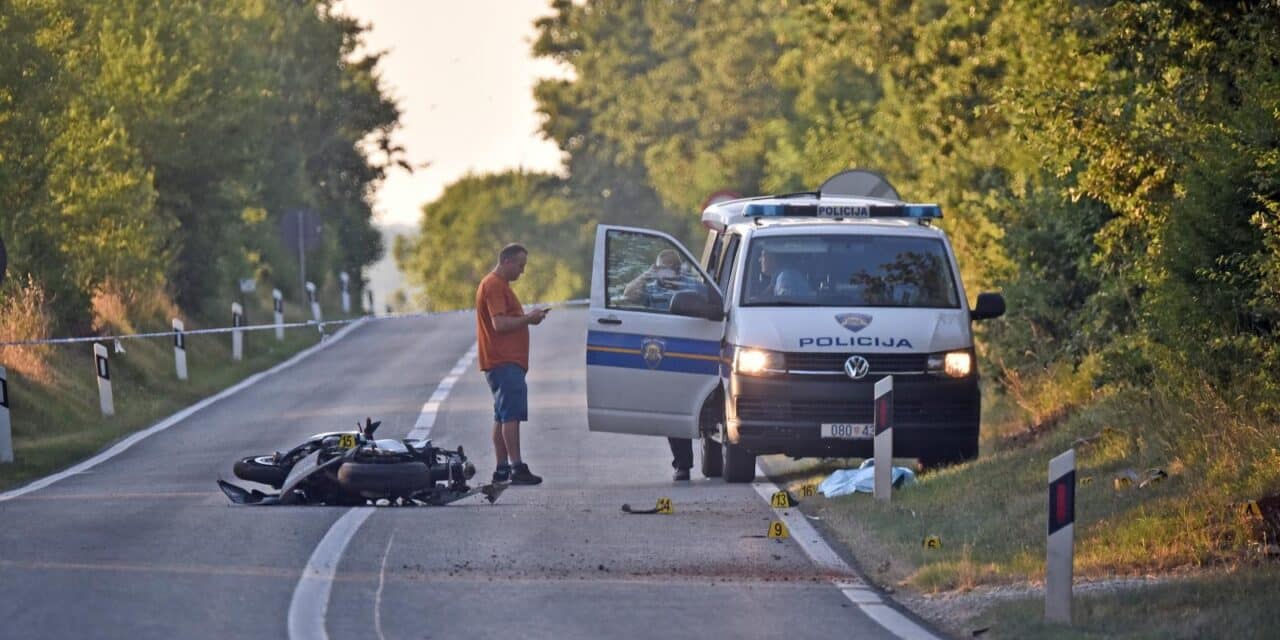 Na cesti Vodnjan – Bale smrtno stradao motociklist nakon slijetanja s ceste