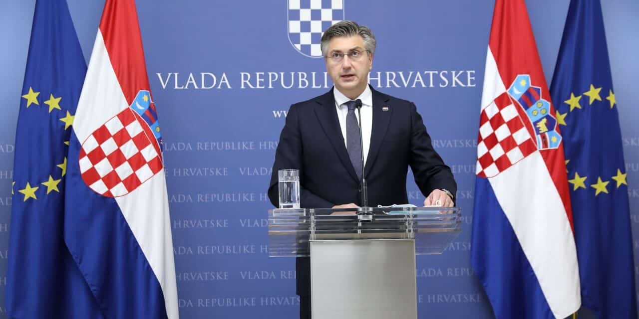Zagreb: Plenković o nastavku mjera za očuvanje radnih mjesta