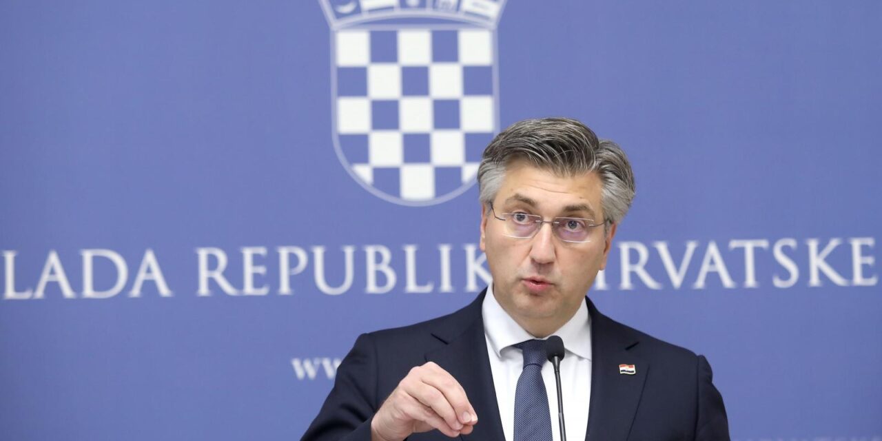Zagreb: Plenković o nastavku mjera za očuvanje radnih mjesta
