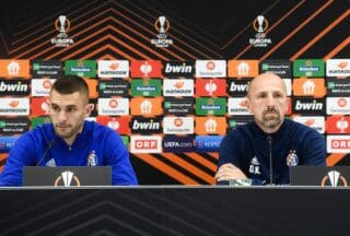 Beč: Krznar i Franjić odrzali konferenciju za medije uoči utakmice protiv Rapida