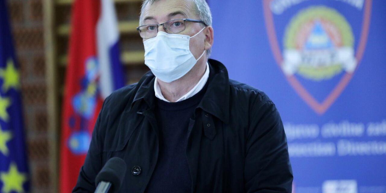 Zagreb: Nacionalni stožer za civilnu zaštitu održao konferenciju za medije