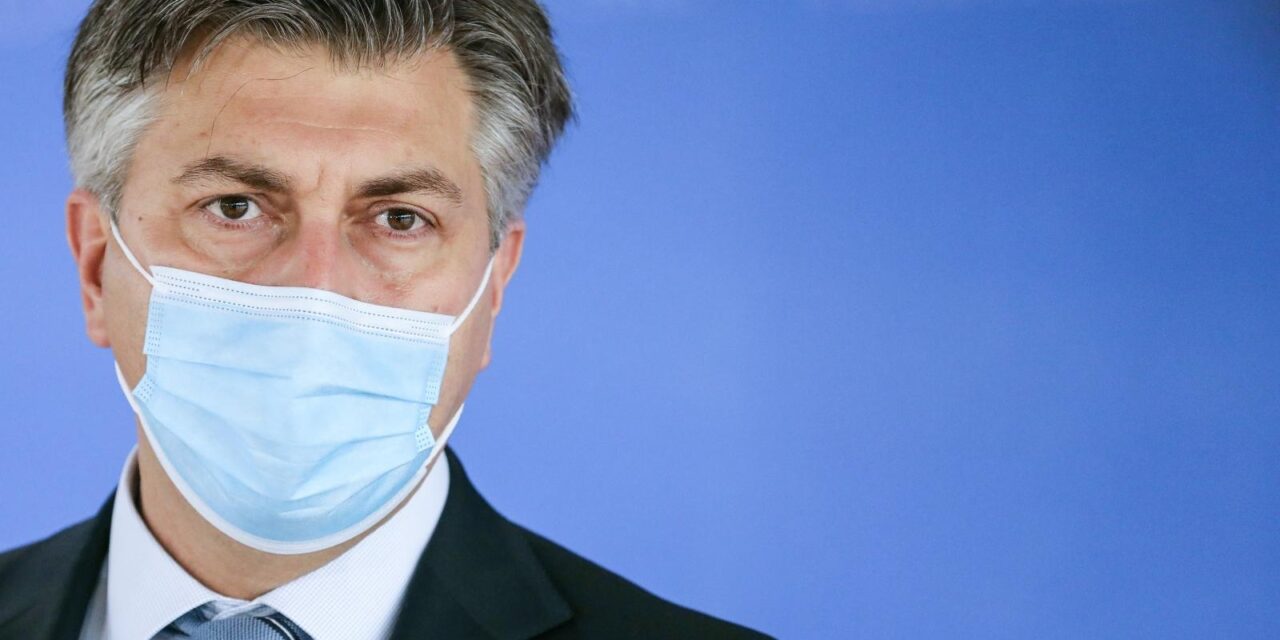 Zagreb: Andrej Plenković dao izjavu nakon sastanka parlamentarne većine