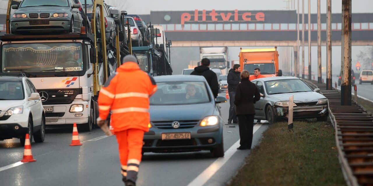 Zagreb: Prometna nesre?a na zagreba?koj obilaznici u smjeru istoka