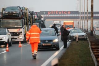 Zagreb: Prometna nesre?a na zagreba?koj obilaznici u smjeru istoka