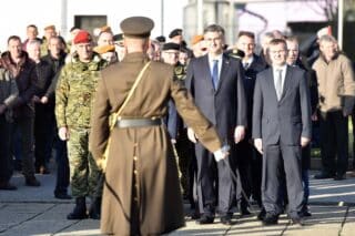 Varaždin: Premijer položio vijenac za poginule, umrle i nestale pripadnike “Puma”