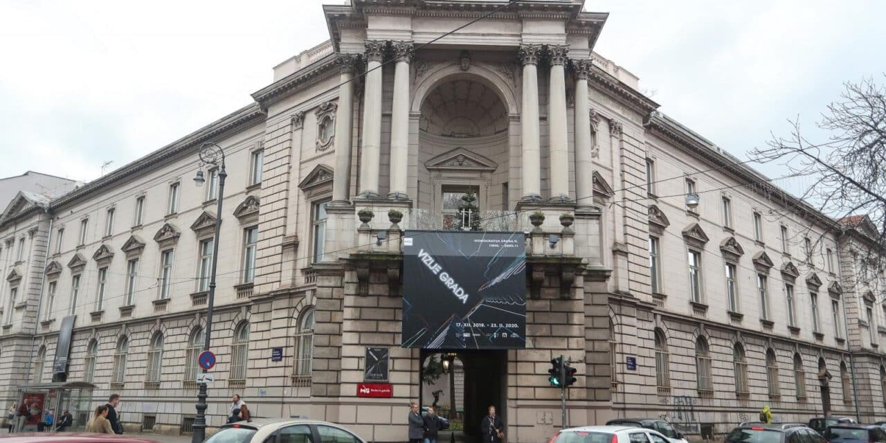 Zagreb: Jasmin Krpan u pratnji odvjetnika vratio sliku koju je uklonio s izložbe u Modernoj galeriji