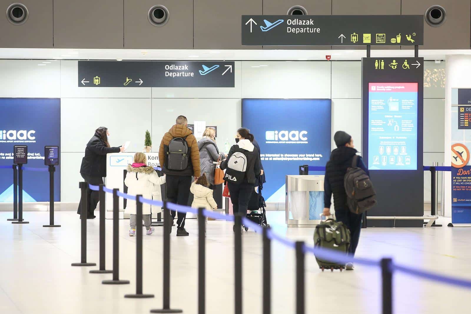 Zagreb: Odlazak Kiare Goršić na lječenje u SAD