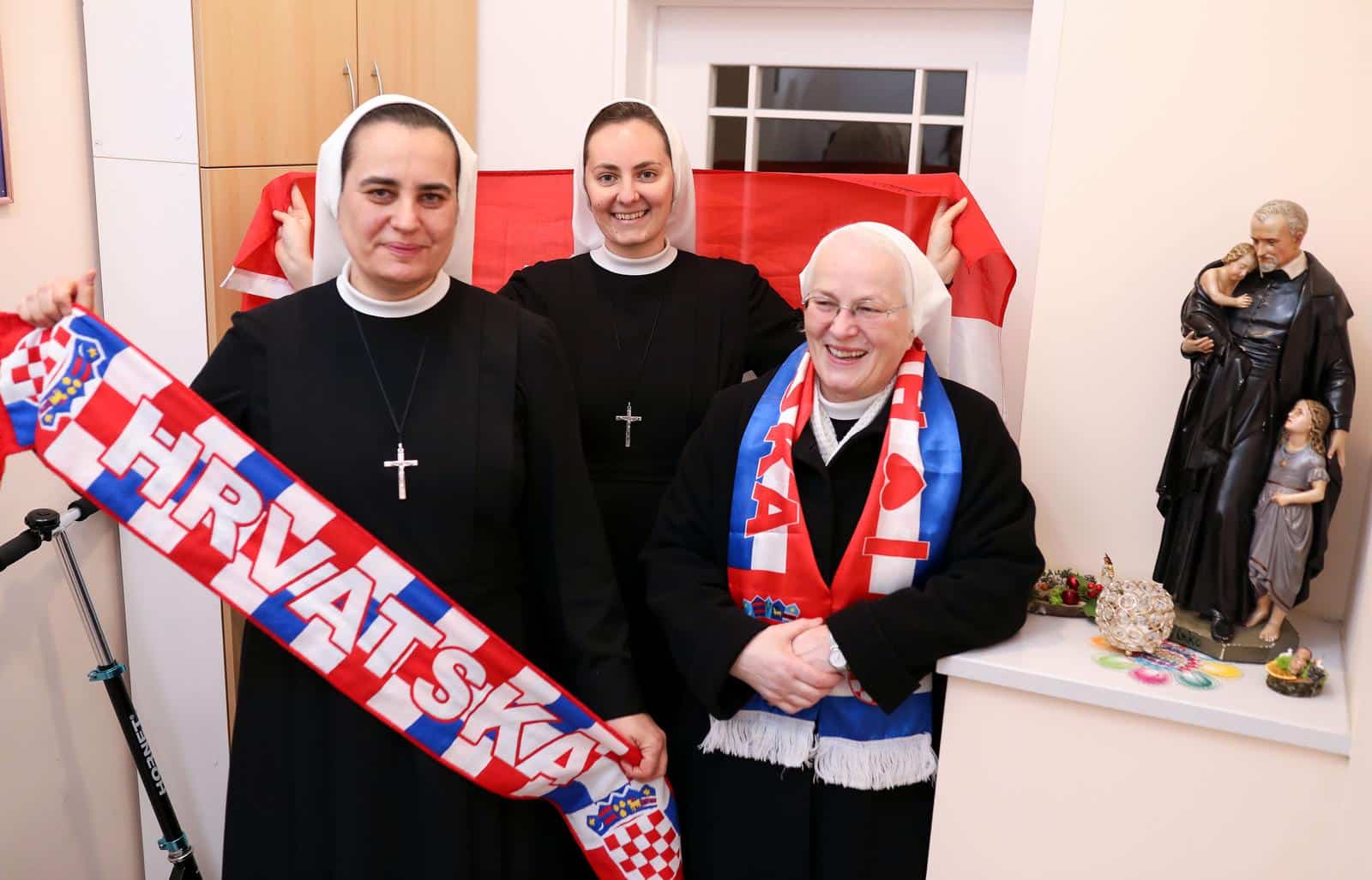 Zagreb: Časne sestre koje su navijale za Vatrene